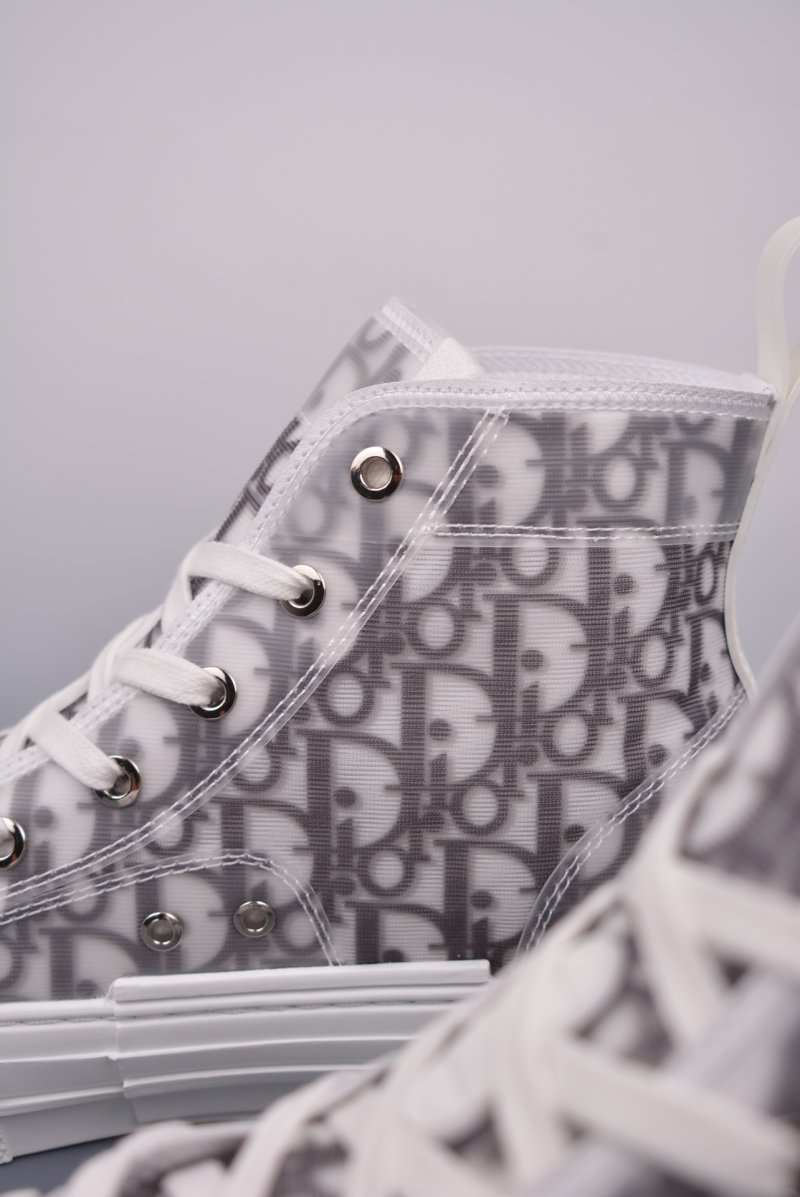 Dior B23 Oblique Top Sneakers view
