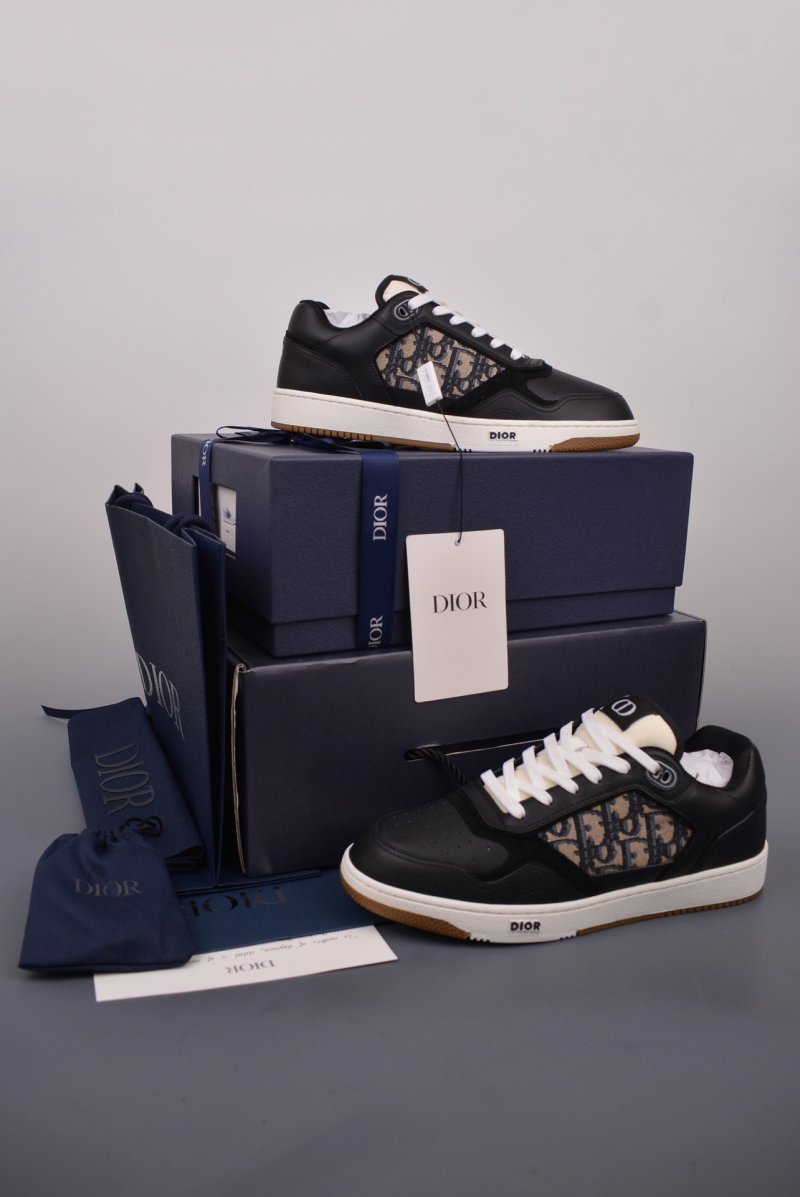 Dior B27 Oblique 'Cream / Black / Grey' view