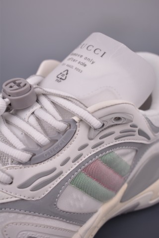 Gucci Lace-Up Athletic 'Red' view 7