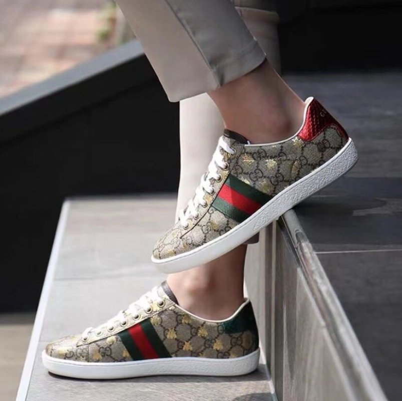 Gucci Ace Low 'White' view