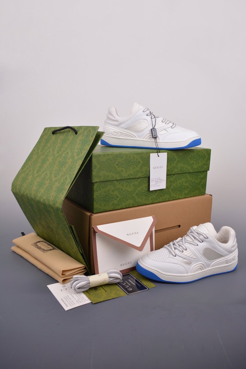Gucci Basket Low-Top Sneaker 'Red' view