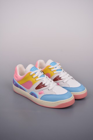 Gucci Basket Low-Top Sneaker 'Red' view 10