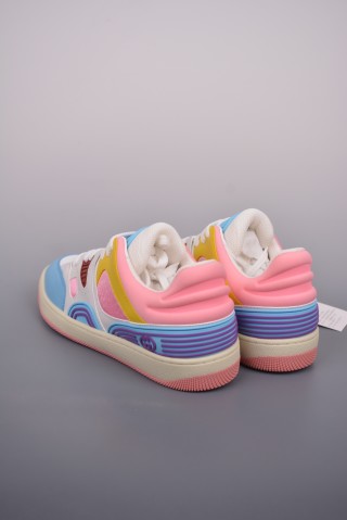 Gucci Basket Low-Top Sneaker 'Red' view 11