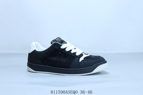 Gucci Distressed Screener 'Black / White' view 1