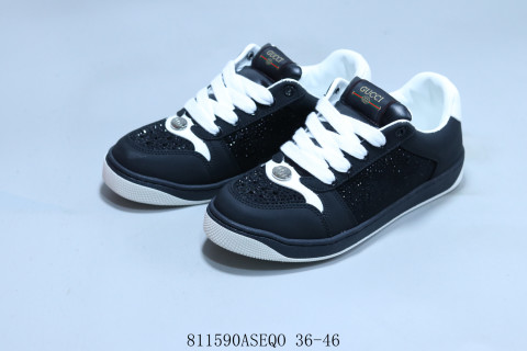 Gucci Distressed Screener 'Black / White' view 5