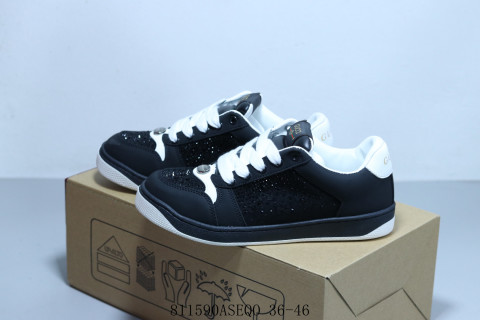 Gucci Distressed Screener 'Black / White' view 6
