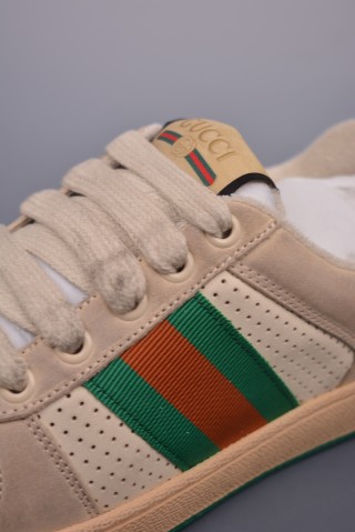 Gucci Distressed Screener Sneaker view 7