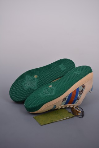 Gucci Distressed Screener Sneaker view 12