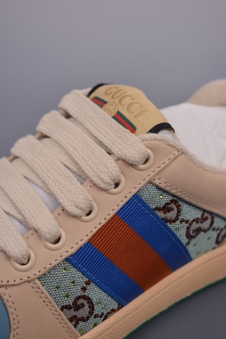 Gucci Distressed Screener Sneaker view 16