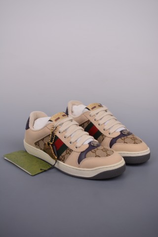 Gucci Distressed Screener Sneaker view 19