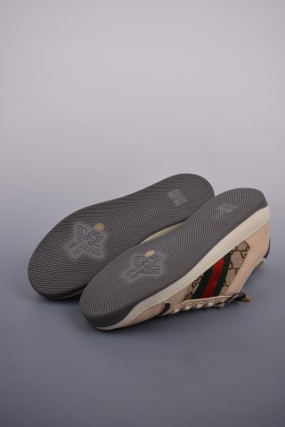 Gucci Distressed Screener Sneaker view 21