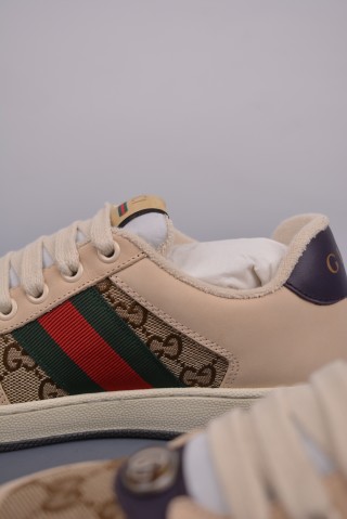 Gucci Distressed Screener Sneaker view 26