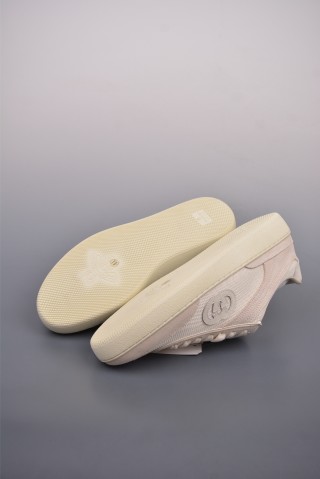 Gucci Interlocking G Suede Sneaker 'Gold' view 21