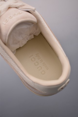 Gucci Interlocking G Suede Sneaker 'Gold' view 27