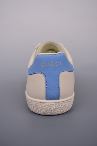 Gucci Ace Embroidered Low-Top 'White / Red / Green' view 4