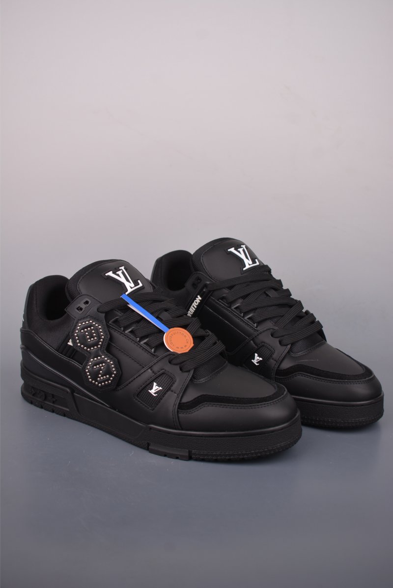 Louis Vuitton LV Trainer 'Nigo FW25 Black / White / Grey'