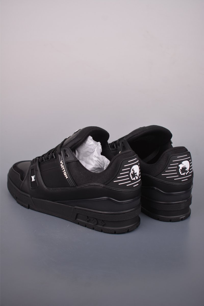 Louis Vuitton LV Trainer 'Nigo FW25 Black / White / Grey' view