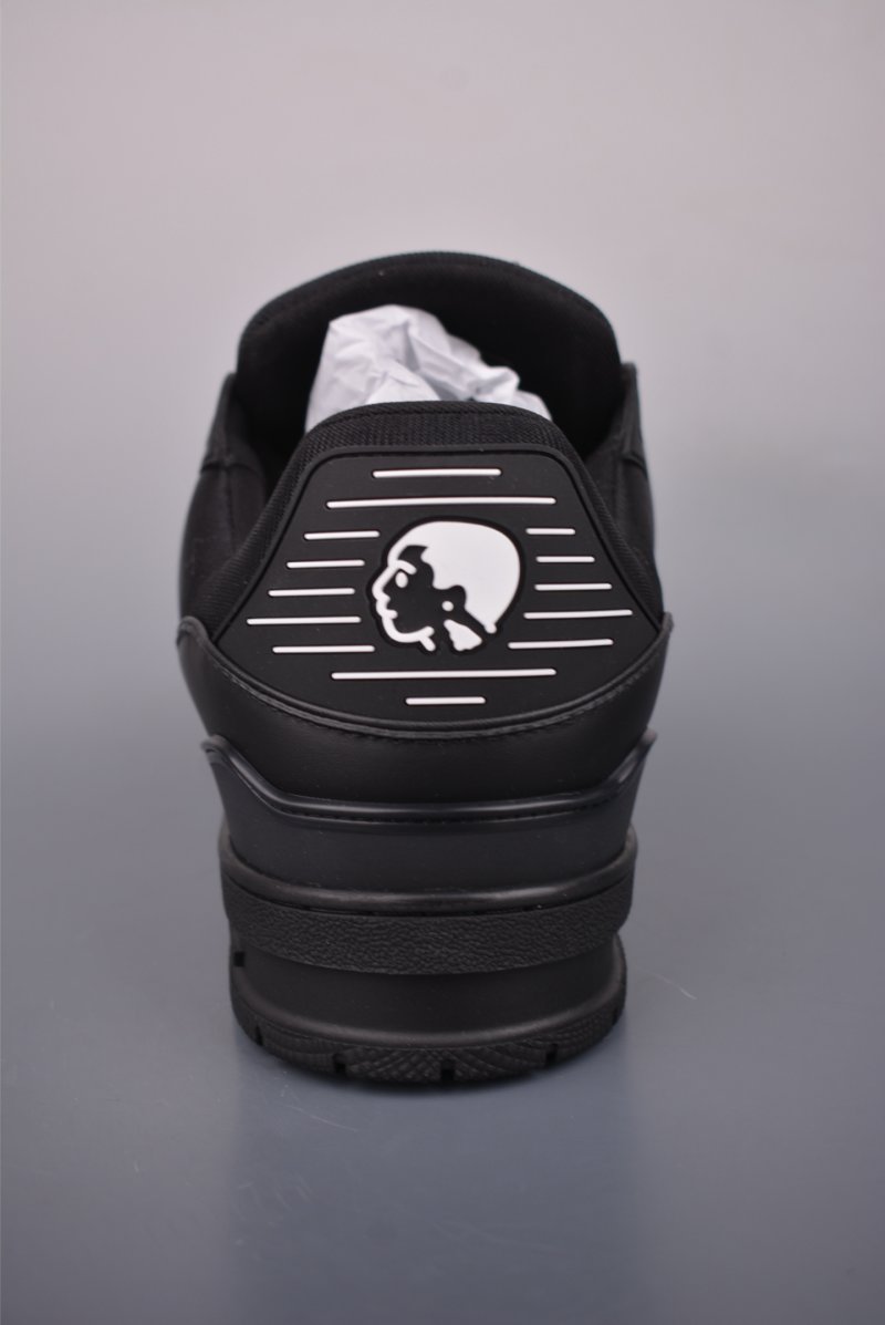 Louis Vuitton LV Trainer 'Nigo FW25 Black / White / Grey' view