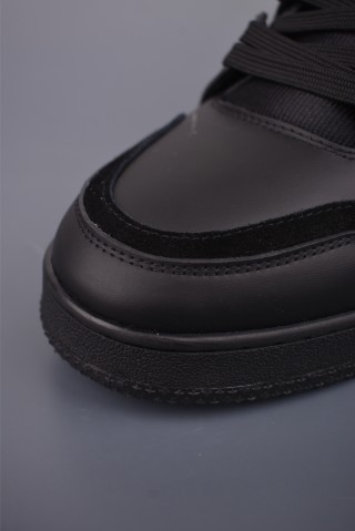 Louis Vuitton LV Trainer 'Nigo FW25 Black / White / Grey' view 6