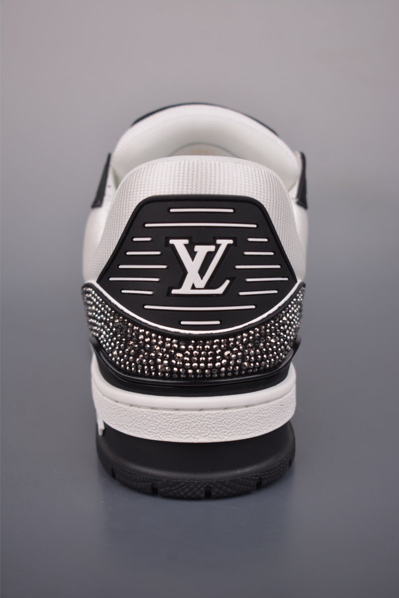 Louis Vuitton LV Trainer 'Yellow Crystals' view