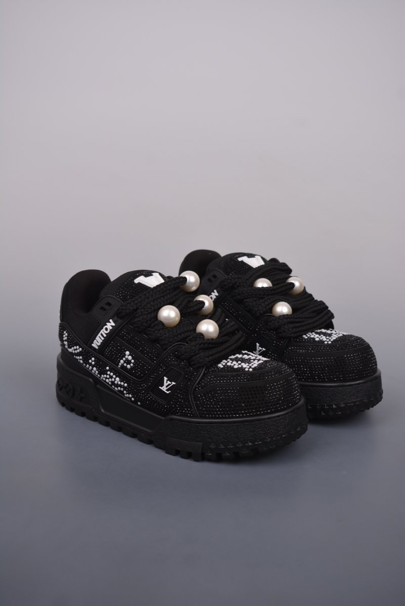 Louis Vuitton LV Trainer 'Yellow Crystals'