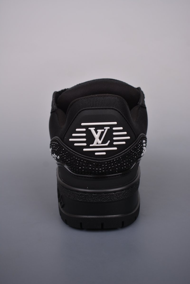 Louis Vuitton LV Trainer 'Yellow Crystals' view