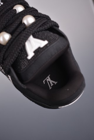 Louis Vuitton LV Trainer 'Yellow Crystals' view 9