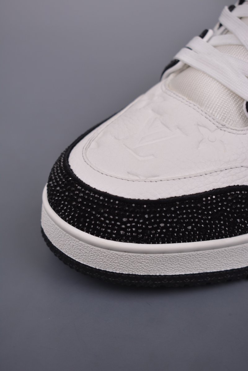 Louis Vuitton LV Trainer 'Yellow Crystals' view