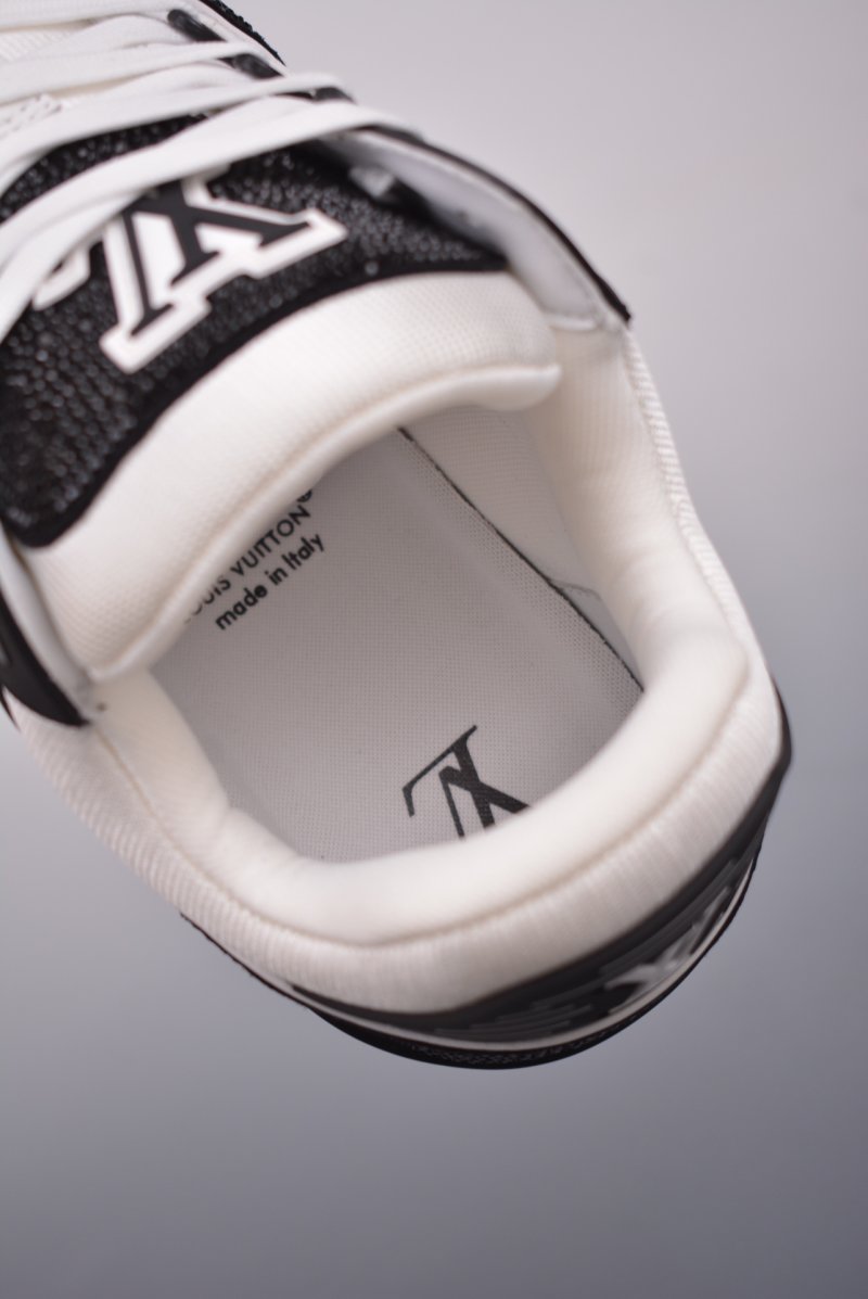 Louis Vuitton LV Trainer 'Yellow Crystals' view