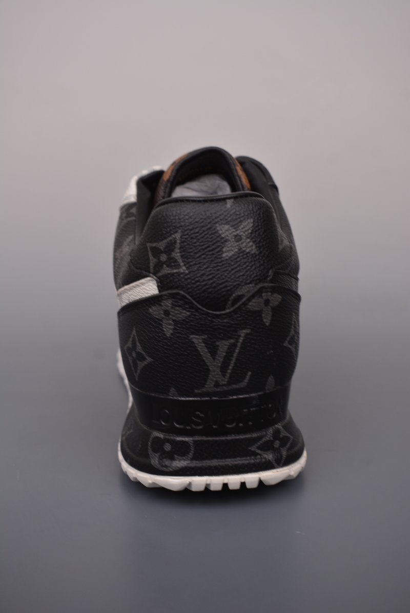 Louis Vuitton LV Trainer Sneaker Run Away 'Black / White / Grey / Brown' view