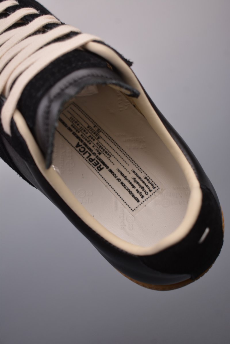 Maison Margiela Classic Replica Leather Low 'White / Red' view