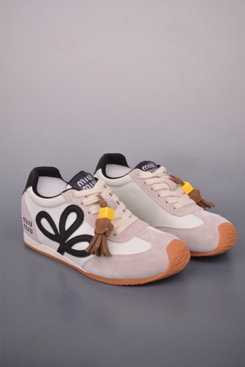 Miu Miu Sko A/S 'White / Red'