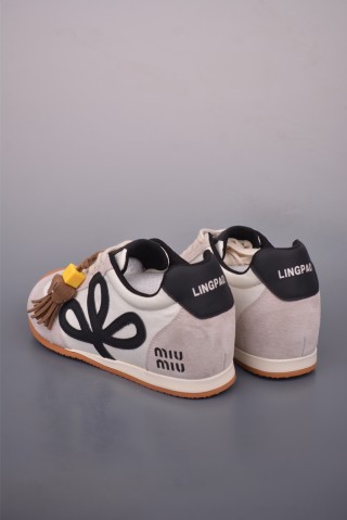 Miu Miu Sko A/S 'White / Red' view 2