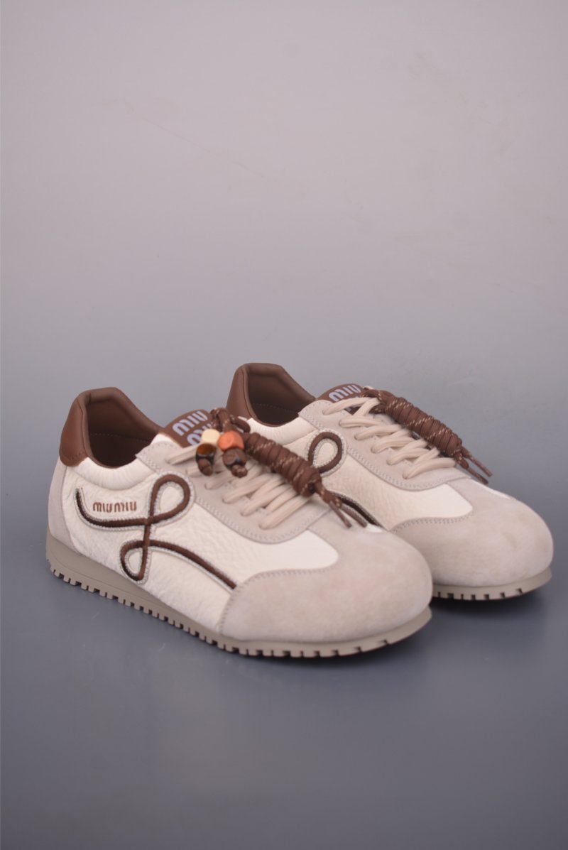Miu Miu Sko A/S 'White / Red' view