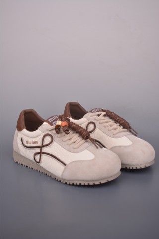 Miu Miu Sko A/S 'White / Red' view 10