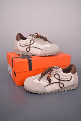 Miu Miu Sko A/S 'White / Red' view 14