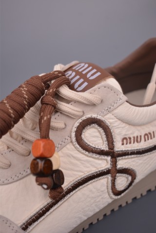 Miu Miu Sko A/S 'White / Red' view 16