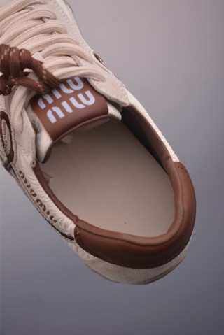 Miu Miu Sko A/S 'White / Red' view 18