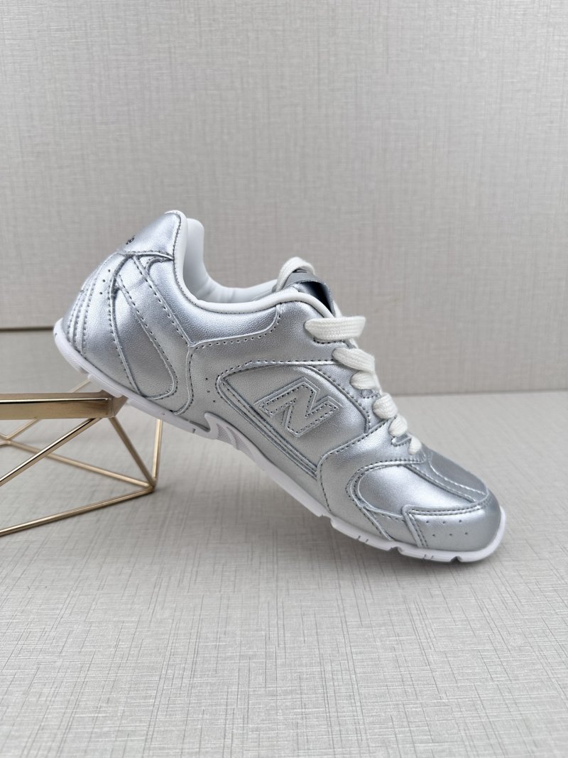 Miu Miu x New Balance NB530 'Silver' view