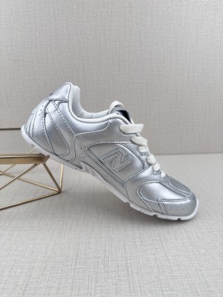 Miu Miu x New Balance NB530 'Silver' view 2