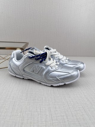 Miu Miu x New Balance NB530 'Silver' view 3