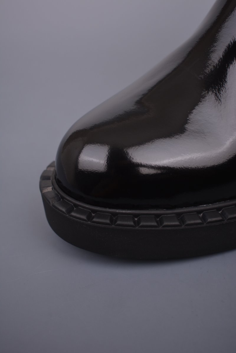 Prada Short Boot Thick Sole 'Red' view