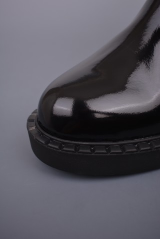 Prada Short Boot Thick Sole 'Red' view 6