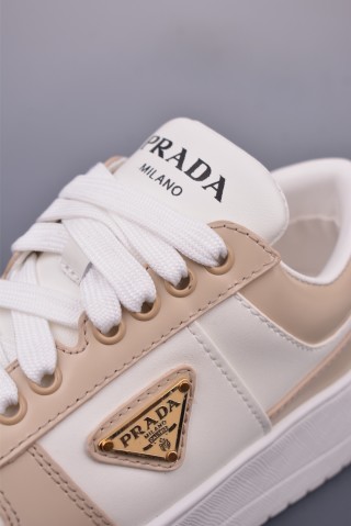 Prada Thick Sole Oxford 'White' view 7