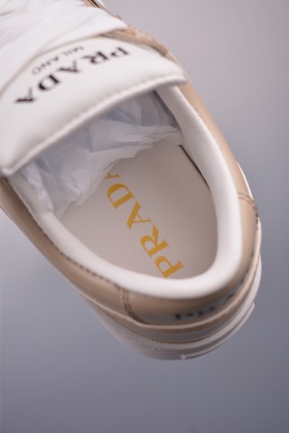 Prada Thick Sole Oxford 'White' view 9