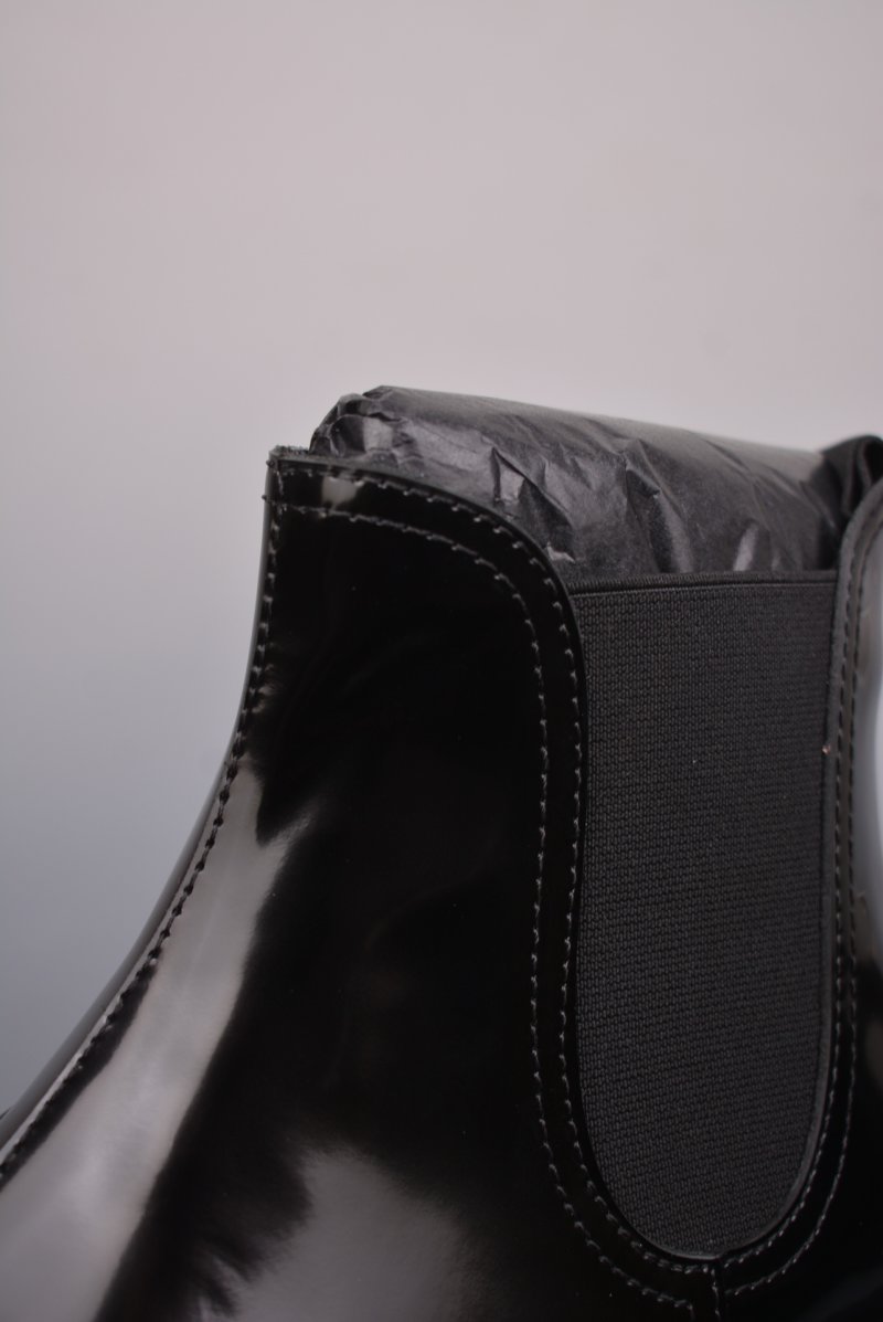 Prada Leather Combat Boot 'Black' view