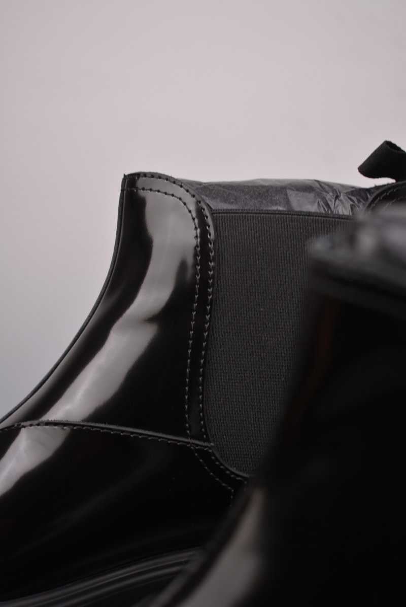 Prada Leather Combat Boot 'Black' view
