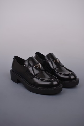 Prada Loafer 'Red / Gold' view 1
