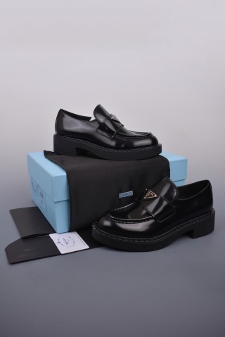 Prada Loafer 'Red / Gold' view 5