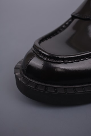 Prada Loafer 'Red / Gold' view 6